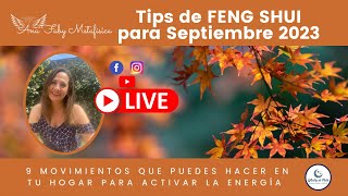 TIPS FENG SHUI ANGELICAL SEPTIEMBRE 2023