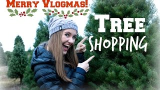 CHRISTMAS TREE SHOPPING, NIKE AND TARGET RUN: VLOGMAS PT 1