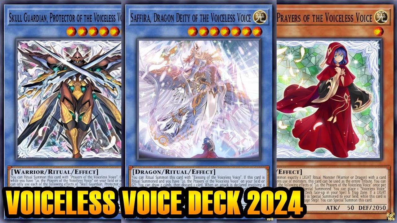 【YGOPRO】 VOICELESS VOICE DECK 2024 YouTube