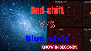 Redshift v/s Blueshift in hindi