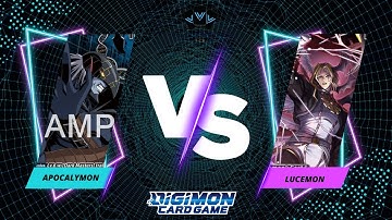 Apocalymon VS Lucemon, EX10 Digimon Gameplay!