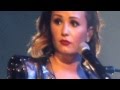 Demi Lovato plays an intimate piano solo, shares inspiring speech & performs "Warrior" (ALBANY, NY)