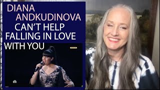 Diana Ankudinova   Can't Help Falling in Love With You - Reaction