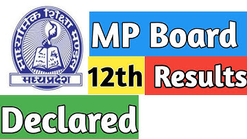 MPBSE 12th results 2020 | MP Board | Madhya Pradesh Board of Secondary Education