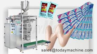 Multi lanes 6 lanes Ice lolly liquid packing machine jelly packing machine automatic pouch packing m