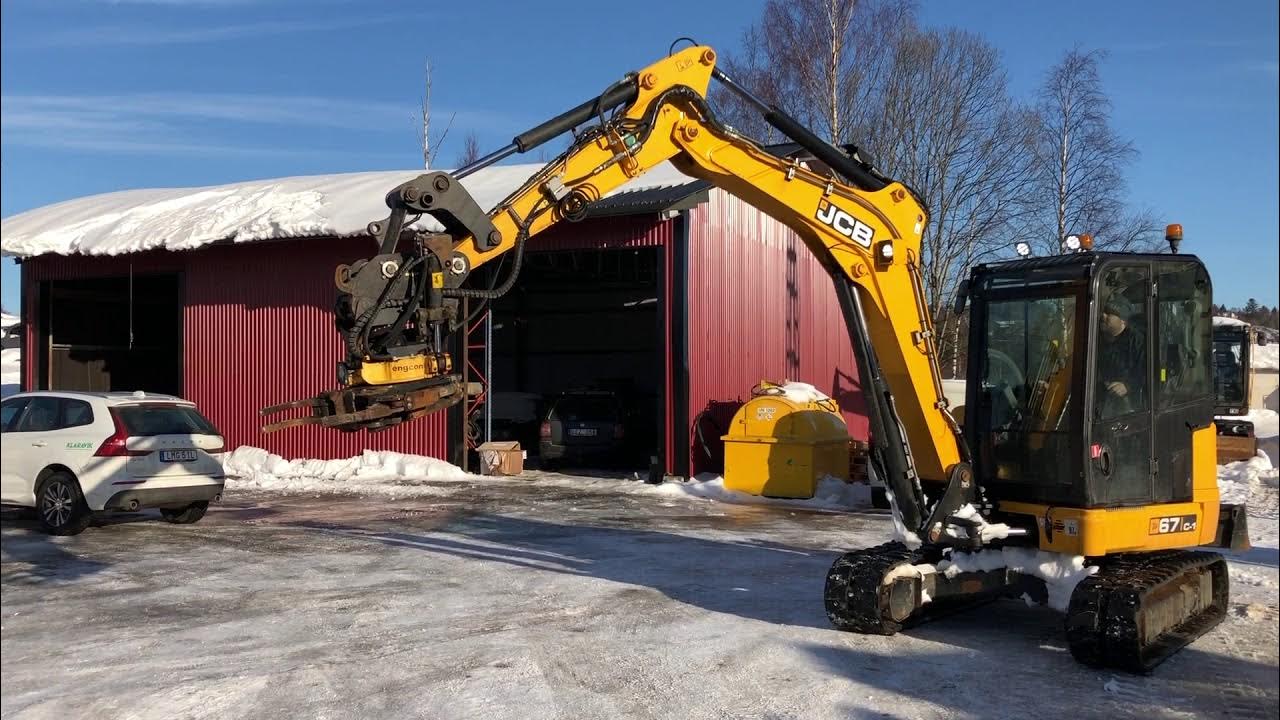 Köp Minigrävare JCB 67 C-1 på Klaravik - YouTube