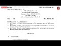BSC 1ST SEM MLS ESSENTIAL BIOLOGY JAN 2023 | PTU