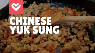 How to Cook Chinese Yuk Sung   Chinese Restaurant Style Yuk Sung in Lettuce Leaves