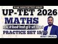 PRACTICE SET 19 / 50 BEST PRACTICE UP-TET 2026 / MATHS BY AMIT SIR / BEST 30 QUESTION FOR UPTET