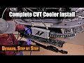 Mishimoto CVT Cooler Install w/ Thermostat in WRX CVT |COMPLETE GUIDE|