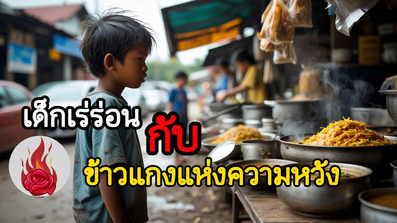 นิทานเรื่อง: เด็กเร่ร่อนกับข้าวแกงแห่งความหวัง/ข้าวจานเดียวเปลี่ยนชีวิต
