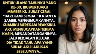 IBU MERTUAKU MENGHADIAHIKU DENGAN SURAT CERAI, KUUCAPKAN TERIMA KASIH LALU PERGI