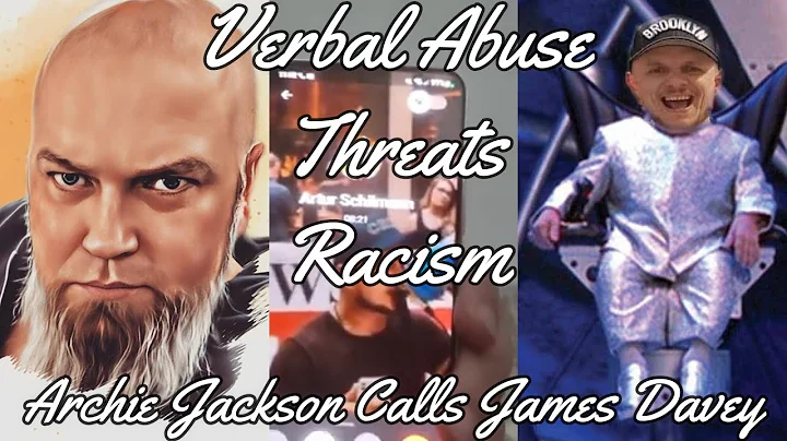 Archie Jackson calls James Davey - Narcissism, Thr...
