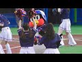 2人で立ち向かうもハレンチなつば九郎に全く歯が立たないチアリーダーさん #つば九郎 #passion