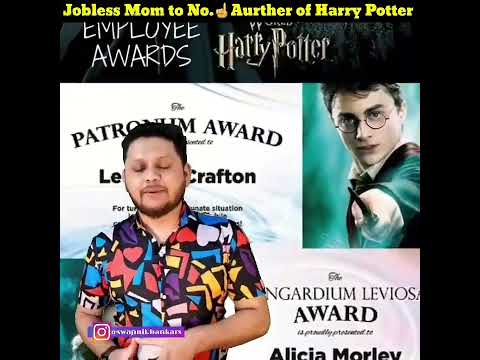 Jobless Mom to No.1 Author - Harry Potter #shorts #viralshorts