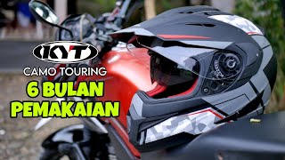 Review LENGKAP! Helm KYT CAMO TOURING 6 Bulan Pemakaian!!!