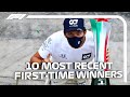 F1's 10 Most Recent First-Time Winners