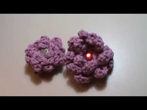 Crochet, sujeta cortinas youtube