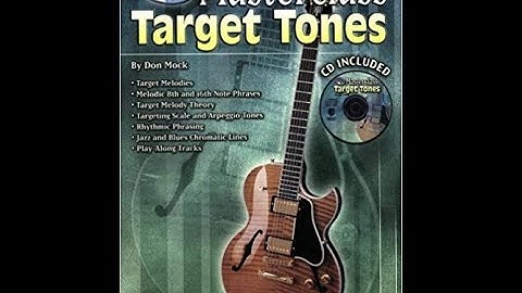 Target  Tones secret for chromatic jazz fusion guitar line lesson