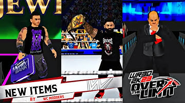 WR3D 2K23 OVER THE LIMIT:| NEW ITEMS RELEASED | MOD BY WC MODDERS |