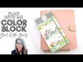 My Plan With Me Happy Planner Color Block Girl with Goals