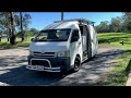 Toyota hiace slwb off grid van tour