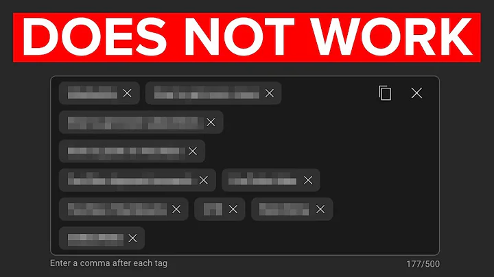 Never Use YouTube Tags How Everyone Tells You To