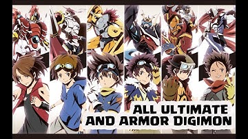 Digimon Links: All Ultimate and Armor Digimon Evolution | Which one is your favourite ?