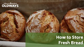 How do you store fresh bread when don't want to freeze it? katie from
hi-rise company shares a tip for keeping and delicious at room te...