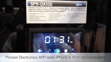 Pioneer 2012 APP RADIO 2  Android iPhone compatible SPH-DA100 SPH-DA02