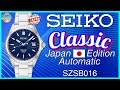 Affordable Rolex Datejust? | Seiko Classic Japan Edition 100m Automatic SZSB016 Unbox & Review