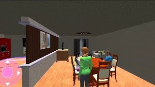 Virtual  mother simulator girl family Game screenshot 5