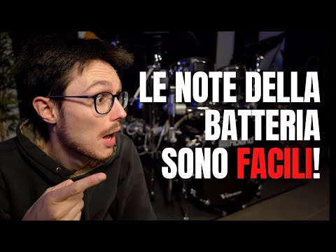 Come LEGGERE le NOTE della BATTERIA | IMPARARE i SIMBOLI della batteria