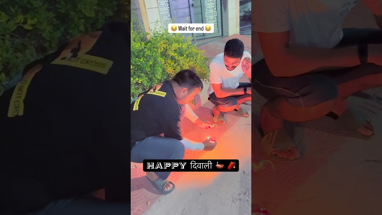 Happy Diwali 🪔🧨 Funny Video #happydiwali #fireworks #comedyshorts