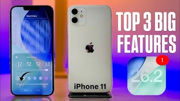 iOS 26.2 Beta on iPhone 11 - Top 3 Big Features liquid Glass 2.0 LockScreen & Much More