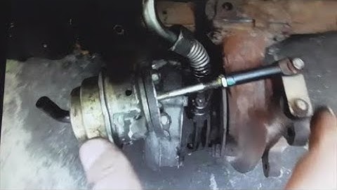 POWER LOSS and turbo WHISTS, due to FIXED GEOMETRY turbo ACTUATOR FAILURE