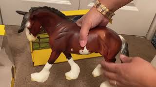 My First Breyer Horse Unboxing! SBH Phoenix Clydesdale Traditional Size by Little Foot Nursery 734 views 2 years ago 8 minutes, 34 seconds