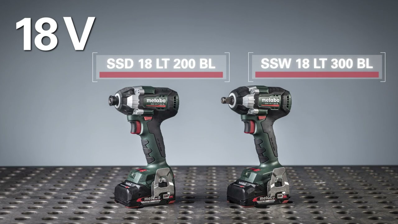 Metabo SSD 18 LTX 200 BL Masina De Insurubat Cu Impact Cu Prindere Bit Pe Acumulator 18 V | 200