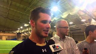 Notre Dame captains talk leadership