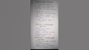 UNSTRUCTURED Observation. Techniques of DATA Collection.