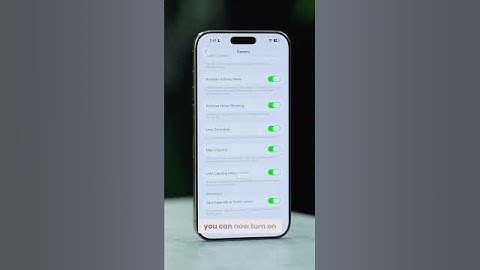 Mijn favoriete iOS 26 cameratruc!