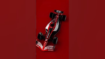 F1 Audi concept livery, created in Blender 3.0 #f1 #formula1 #blender