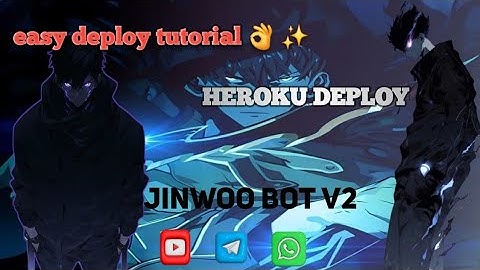 WHATSAPP BOT DEPLOY | How to create whatsapp bot | JINWOO MD Bot | Whatsapp BOT 2025