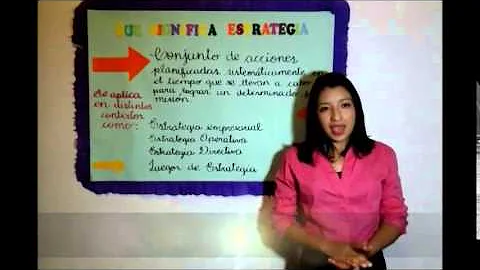 ¿Qué implica una estrategia?