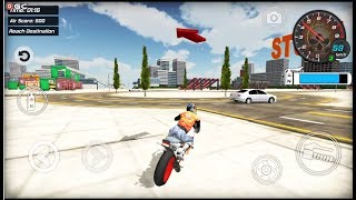 Extreme bike simulator "lv10 12" stunt racing games - android gameplay