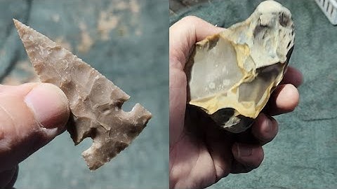 1882 - Rock to Point Flintknapping Raw Lumpy Chert