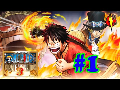 №1 Прохождение игры One Piece: Pirate Warriors 3 (Пролог) - Я стану КОРОЛЁМ ПИРАТОВ!!!