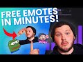 How To Make Twitch Emotes For FREE in 2020! - Twitch Affiliate Guide