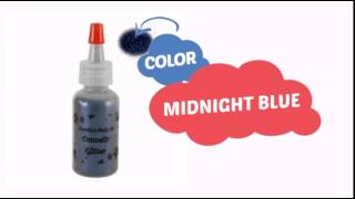 Amerikan Body Art Glitter - Midnight Blue (0.5 oz) - ClownAntics.com