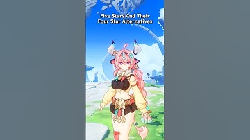 4 Star Alternatives Of 5 Star Characters In Genshin Impact Part 2